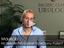 Dr. Pugach Vasectomy Patient Testimonial - Mauricio